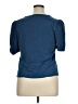Design History Blue Short Sleeve Top Size XL - photo 2