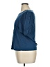 Design History Blue Short Sleeve Top Size XL - photo 5