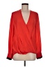 Rag & Bone 100% Polyester Red Long Sleeve Blouse Size M - photo 1