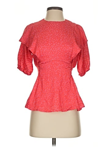 Ted Baker London Short Sleeve Blouse (view 1)