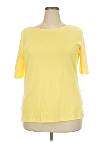 St. John's Bay 3/4 Sleeve T-Shirt (view 1)