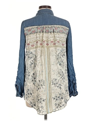 Taylor & Sage Long Sleeve Button-Down Shirt (view 2)
