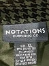 Notations Houndstooth Green Coat Size XL - photo 6