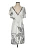 Papaya Print Gray Casual Dress Size S - photo 1