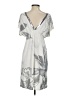 Papaya Print Gray Casual Dress Size S - photo 2