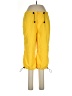 Mossimo 100% Polyester Color Block Yellow Casual Pants Size 11 - photo 1