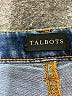 Talbots Solid Blue Jeans Size 16w - photo 3