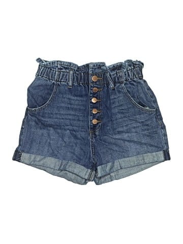See Thru Soul Denim Shorts (view 1)