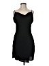 Naked Zebra 100% Polyester Solid Black Cocktail Dress Size M - photo 1
