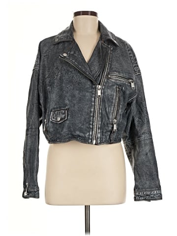 Wilsons Leather Denim Jacket (view 1)