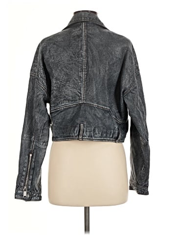 Wilsons Leather Denim Jacket (view 2)