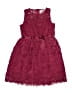 CRB 100% Polyester Burgundy Dress Size 8 - photo 1