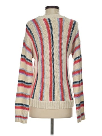 Hem & Thread Pullover Sweater (view 2)