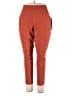 Women With Control Solid Orange Active Pants Size 20w - photo 1