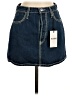 RE/DONE Blue Denim Skirt Size 25 waist - photo 1