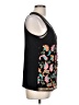Unique Spectrum 100% Polyester Black Sleeveless Blouse Size L - photo 4