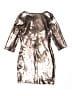 BB Dakota Metallic Silver Gold Cocktail Dress Size XS - photo 2