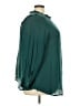 Ellos 100% Rayon Teal 3/4 Sleeve Blouse Size 26 - photo 4