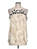 Cato 100% Polyester Ivory Sleeveless Top Size L - photo 1
