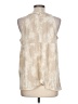 Cato 100% Polyester Ivory Sleeveless Top Size L - photo 2