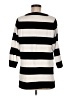 Jeanne Pierre 100% Cotton Stripes Silver Pullover Sweater Size M - photo 2