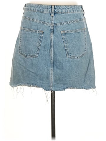 Topshop Denim Skirt (view 2)