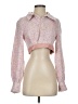 Fashion Nova 100% Polyester Tweed Pink Cardigan Size S - photo 1