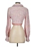 Fashion Nova 100% Polyester Tweed Pink Cardigan Size S - photo 2