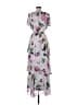 Ignite Evenings 100% Polyester Floral Pink Cocktail Dress Size 6 - photo 2