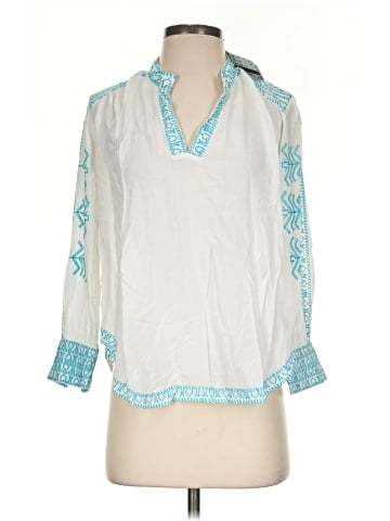Gretchen Scott Designs 3/4 Sleeve Blouse (view 1)