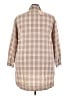 Missguided Tan Long Sleeve Button-Down Shirt Size 14 - photo 2