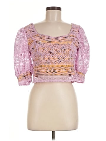 Lea & Viola 3/4 Sleeve Blouse (view 1)