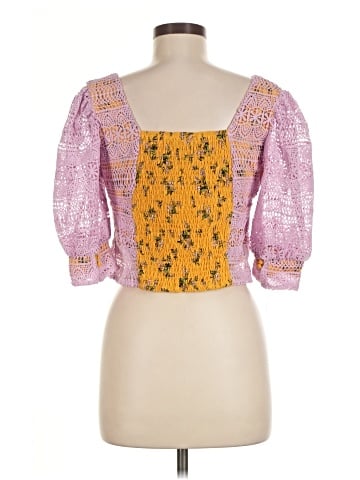 Lea & Viola 3/4 Sleeve Blouse (view 2)
