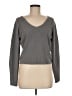 Express Gray Long Sleeve Top Size M - photo 1