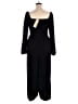 Dokotoo 100% Polyester Solid Black Jumpsuit Size XL - photo 2