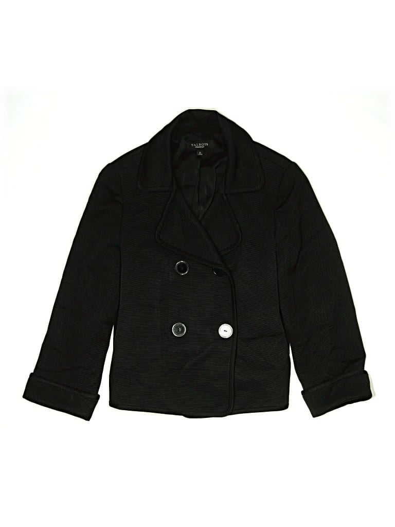 Pre-owned Talbots Kids' Coat In Black