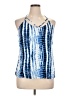 No Boundaries 100% Rayon Blue Sleeveless Blouse Size XL - photo 1