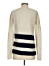 Vince. Stripes Ivory Wool Pullover Sweater Size S - photo 2