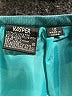 Kasper Solid Teal Formal Skirt Size 10 - photo 4