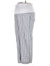 Old Navy - Maternity Stripes Gray Blue Linen Pants Size L - photo 1