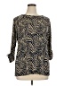 Jaclyn Smith Gold 3/4 Sleeve Blouse Size XL - photo 1