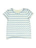 Btween Chevron-herringbone Blue Short Sleeve T-Shirt Size 5 - photo 1