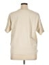 Old Navy 100% Cotton Solid Ivory Short Sleeve Turtleneck Size XL - photo 2