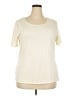 Notations Ivory Short Sleeve T-Shirt Size 2X - photo 1