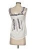 Mine Ivory Sleeveless Blouse Size S - photo 2