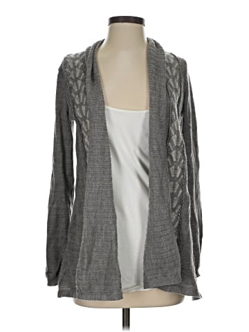 Knitted & Knotted Wool Cardigan (view 1)