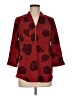 Jaclyn Smith 100% Polyester Burgundy 3/4 Sleeve Blouse Size M - photo 1