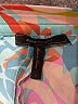 BCBGMAXAZRIA 100% Polyester Tropical Blue Shorts Size L - photo 3