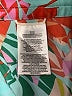 BCBGMAXAZRIA 100% Polyester Tropical Blue Shorts Size L - photo 4
