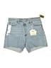 S.O.N.G. Blue Denim Shorts Size 15 - photo 1